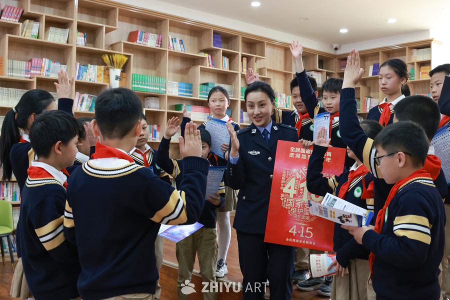 兰州公安：国家安全宣传进校园 1