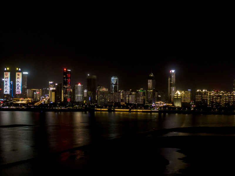 江西南昌城市夜景