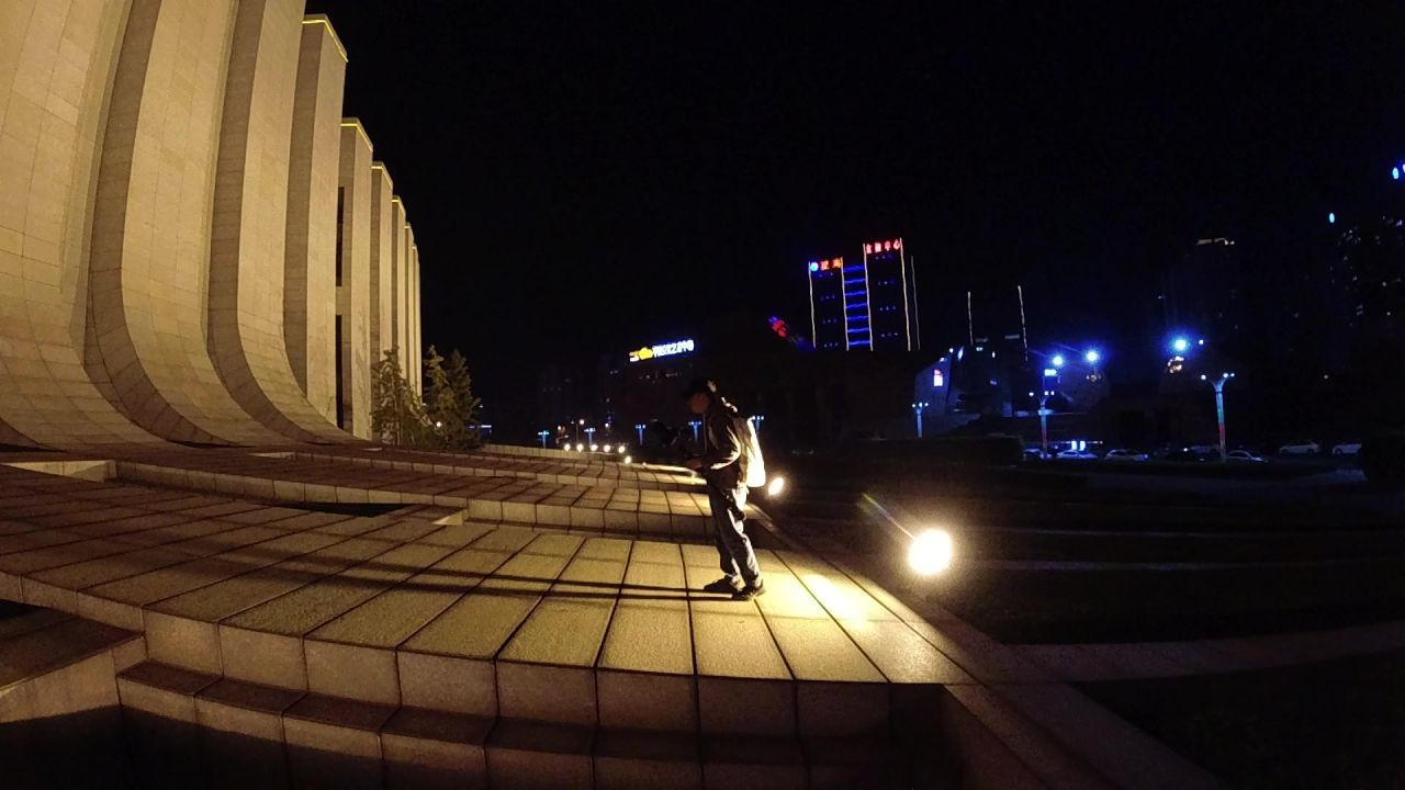 慢动作奔跑