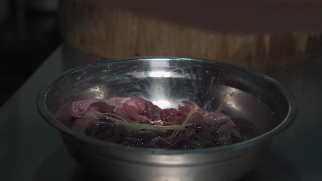 美食制作丨猪杂制作过程（部分）