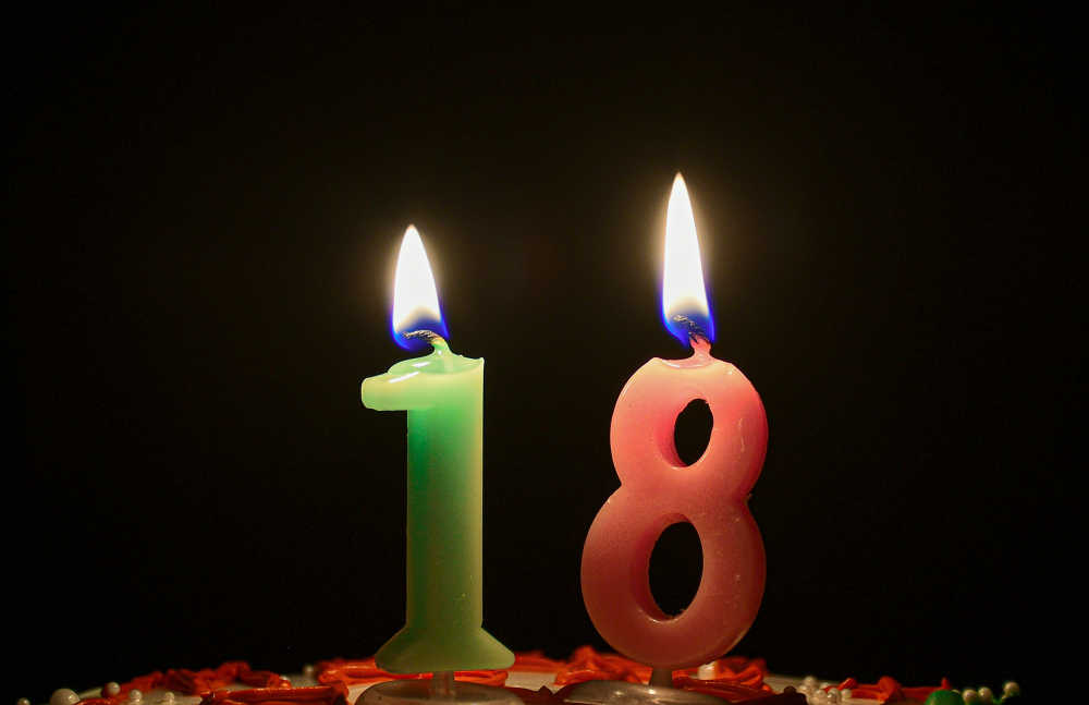 18岁