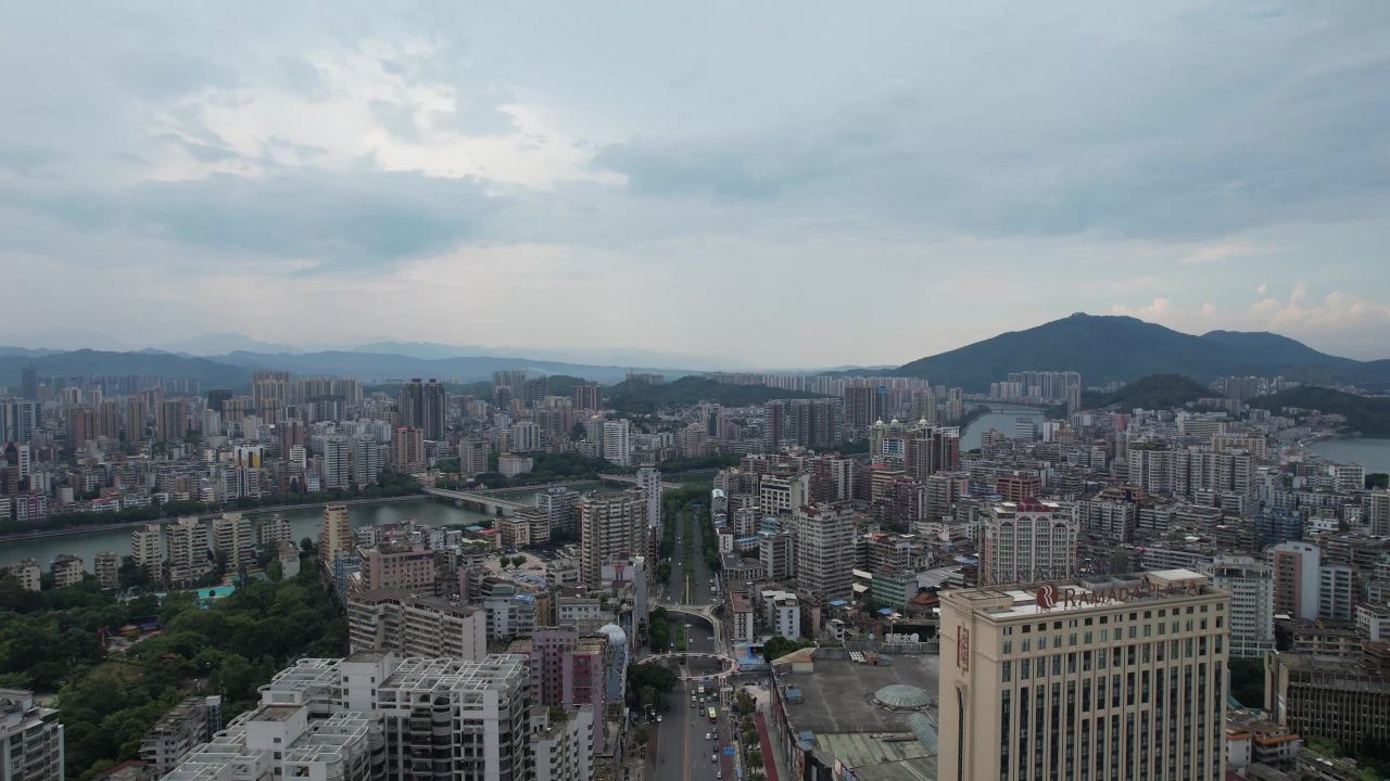 航拍广东韶关