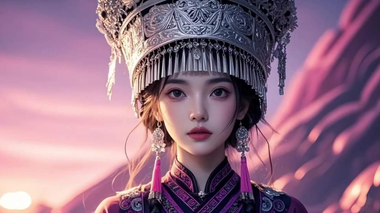 民族少女