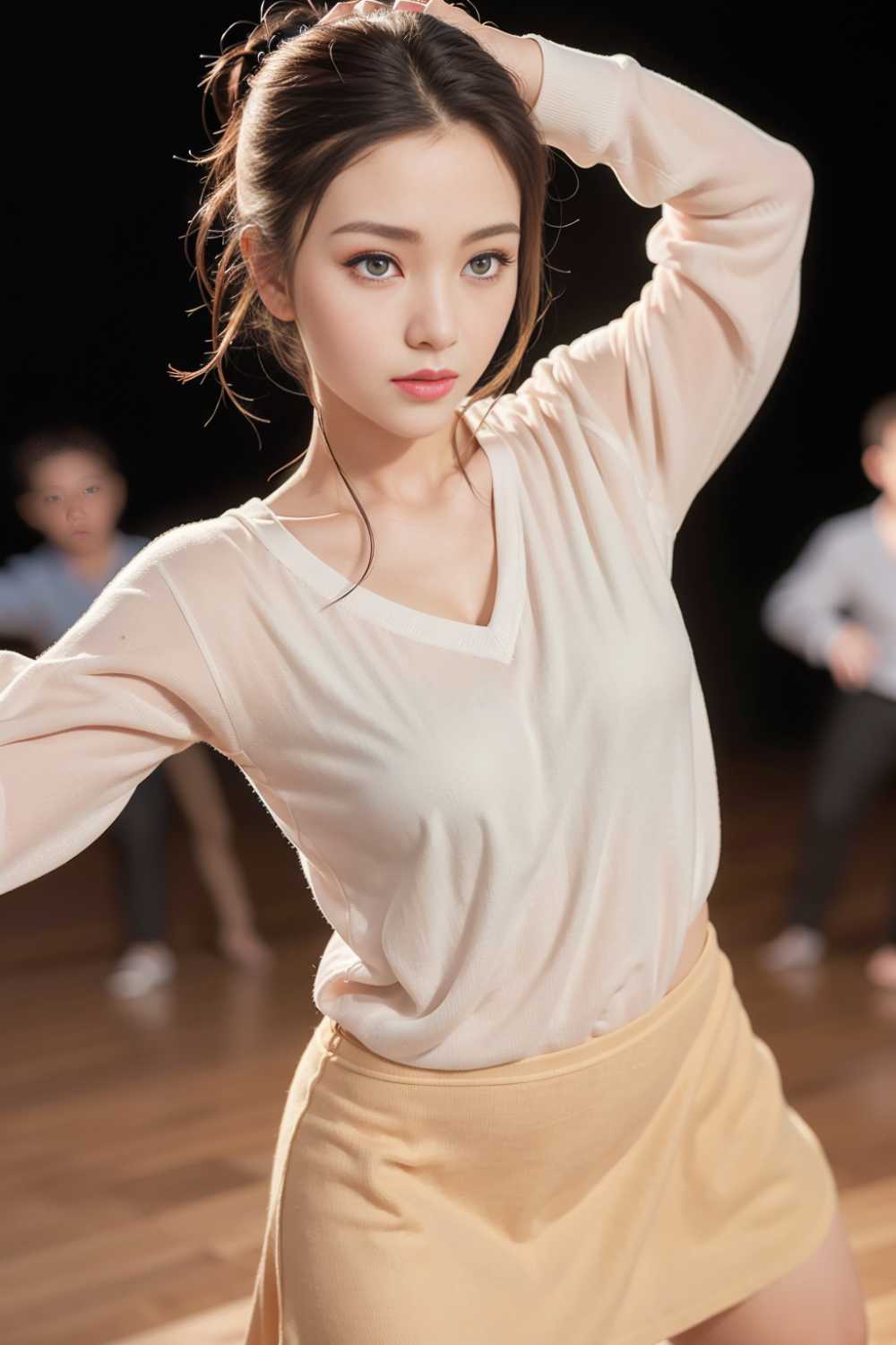 舞蹈女生