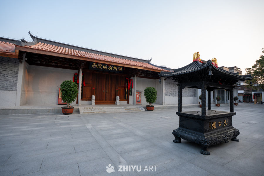 潮州府城隍庙庭院风光
