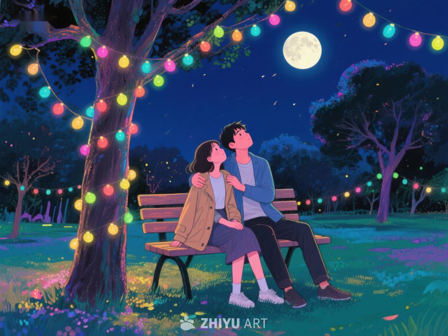 夜色下的温馨时刻 1086
