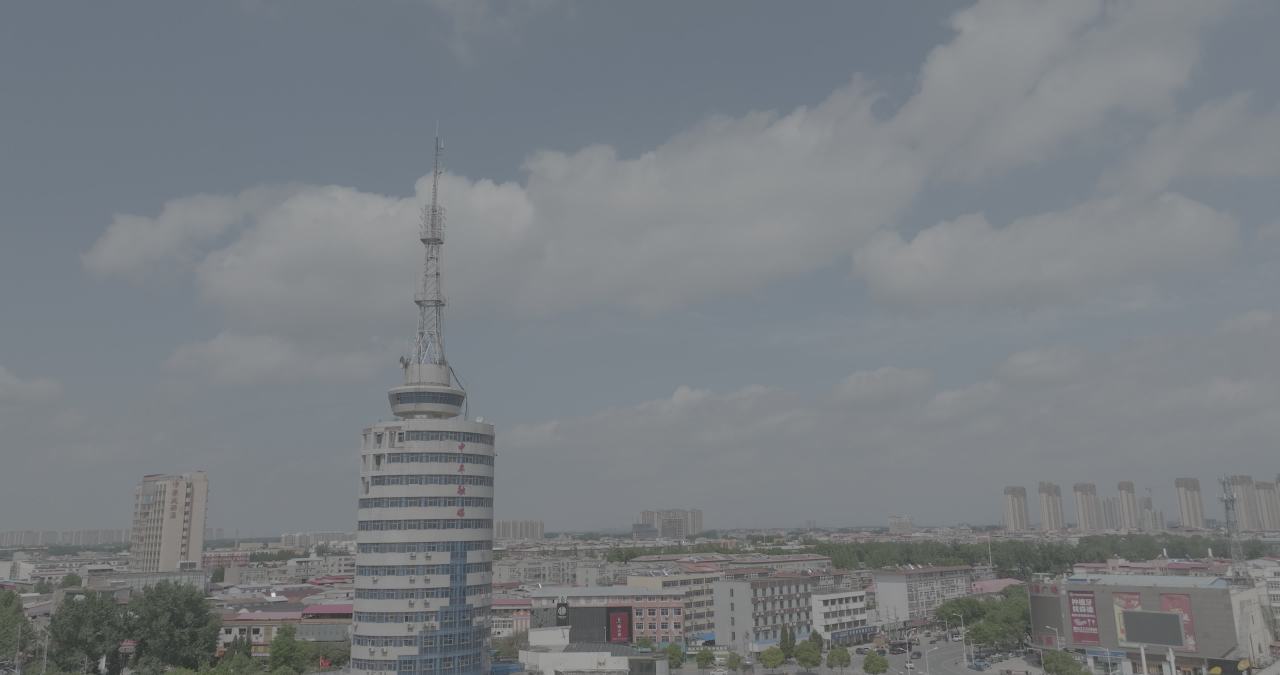 城市全景与高楼