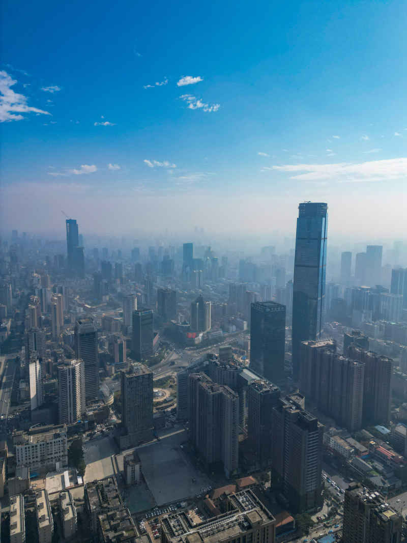 湖南长沙城市风光航拍摄影图 50