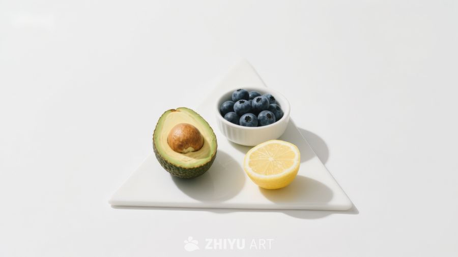 牛油果、蓝莓与柠檬的清新组合 294