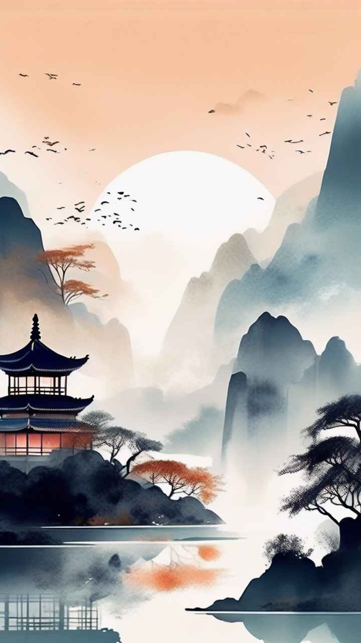 山水插画国风 46
