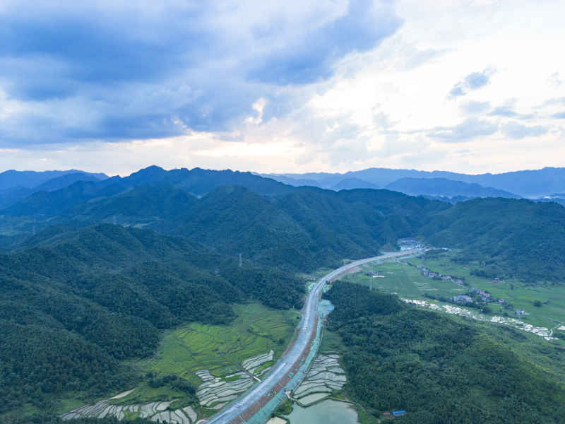 祖国壮丽河山航拍摄影图  