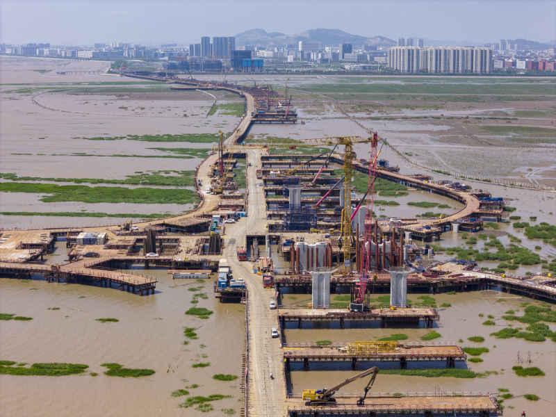 乐清滨海大道建设 6
