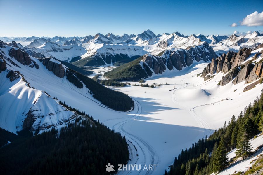 雪山 19