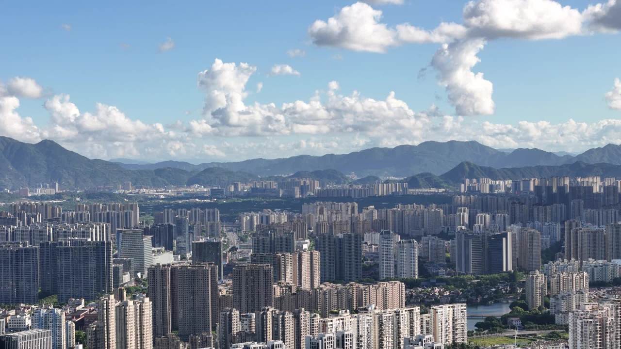 现代都市与自然的和谐共存
