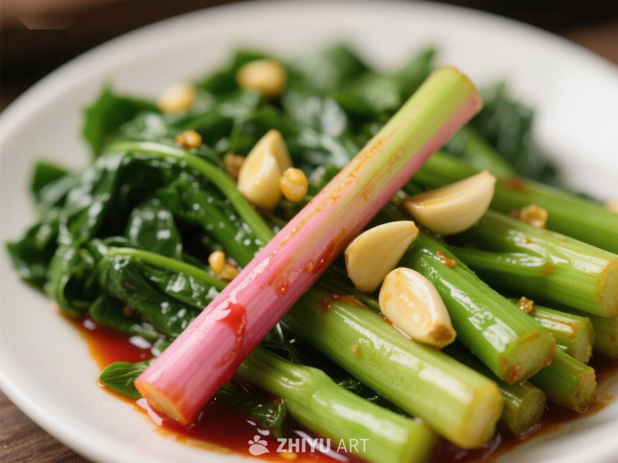 蒜蓉炒时蔬，清新美味 916