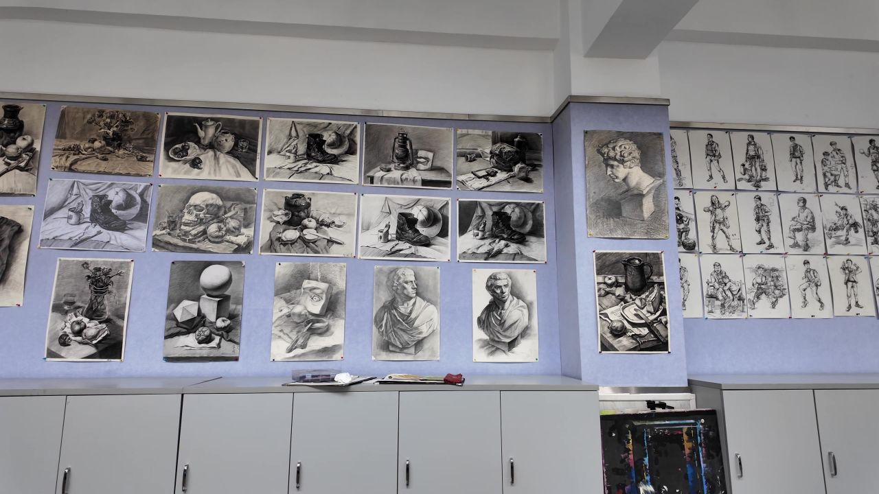 教室 美术教室 画室 机房 10