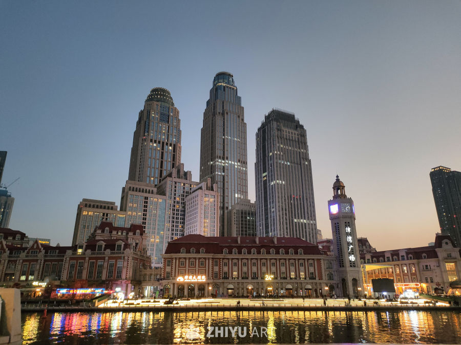 津湾广场蓝调时刻