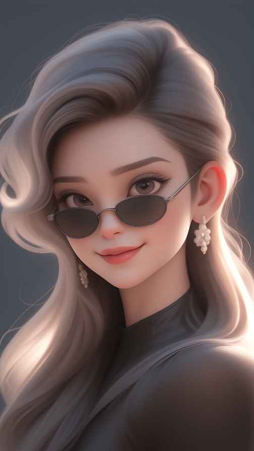 可爱头像美女质感