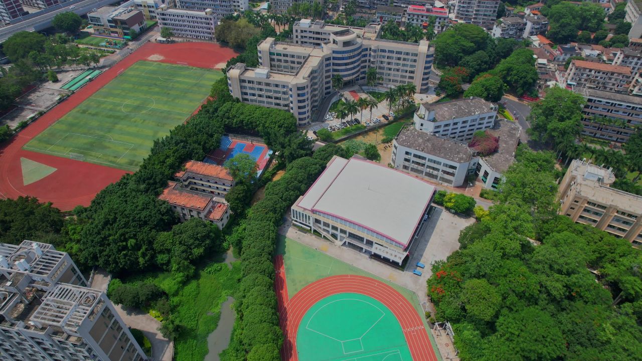 航拍漳州闽南师范学院