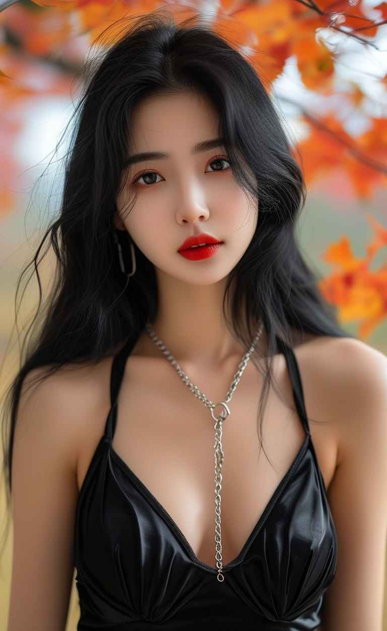黑色美女性感特写 3
