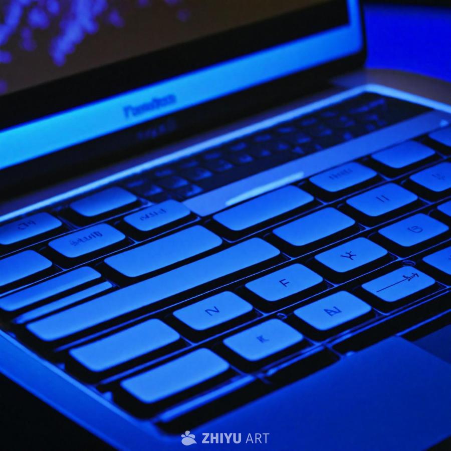 一台苹果MacBook Air笔记本电脑的屏幕被放
