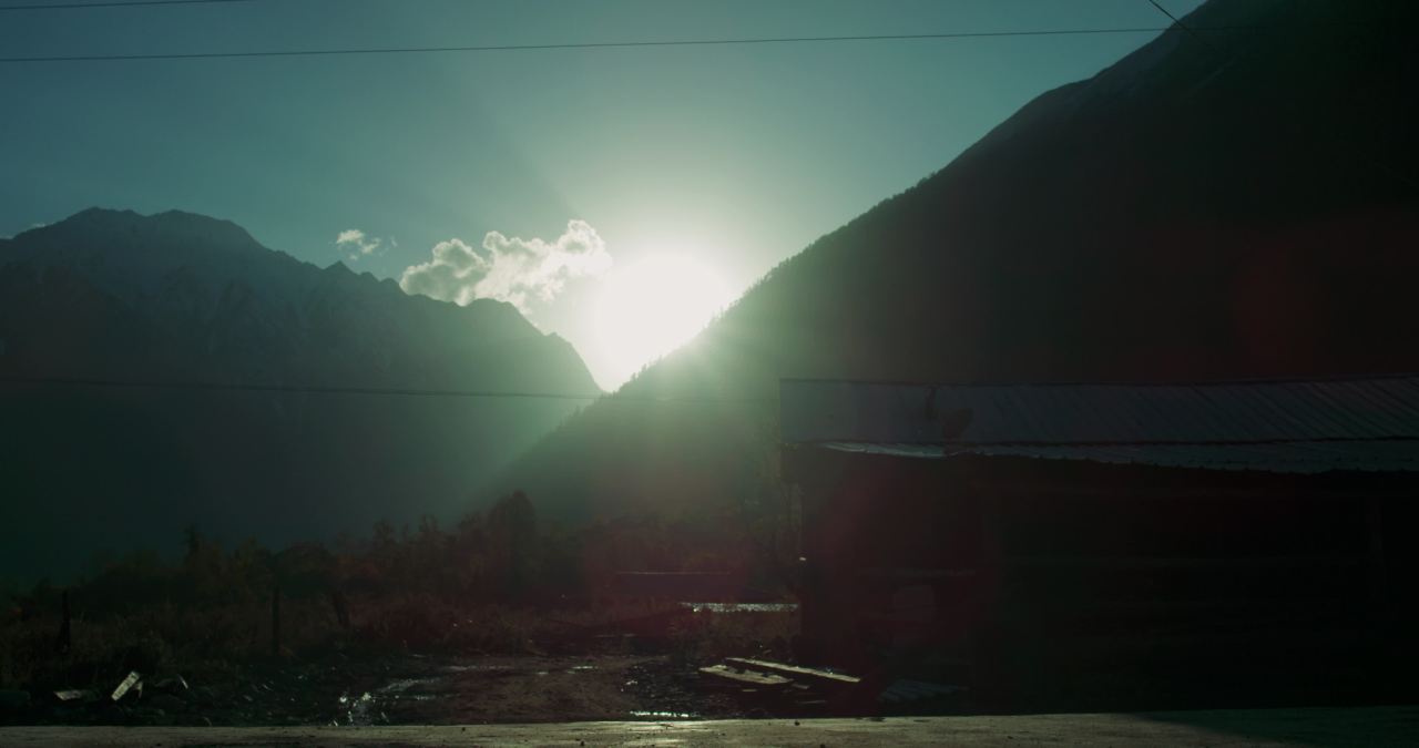 太阳下山