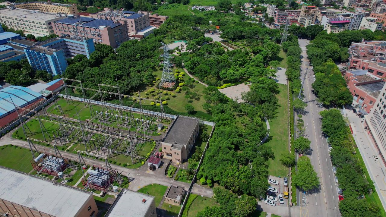航拍厦门洪厝公园景观 1