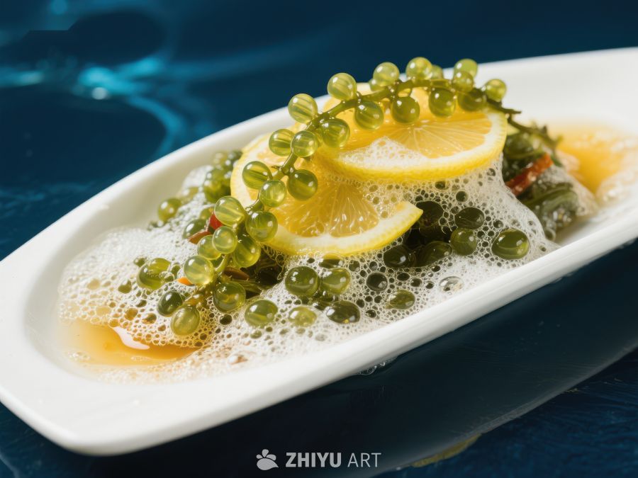 柠檬葡萄泡沫美食 1075
