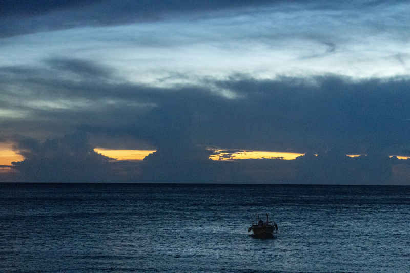 北海海边