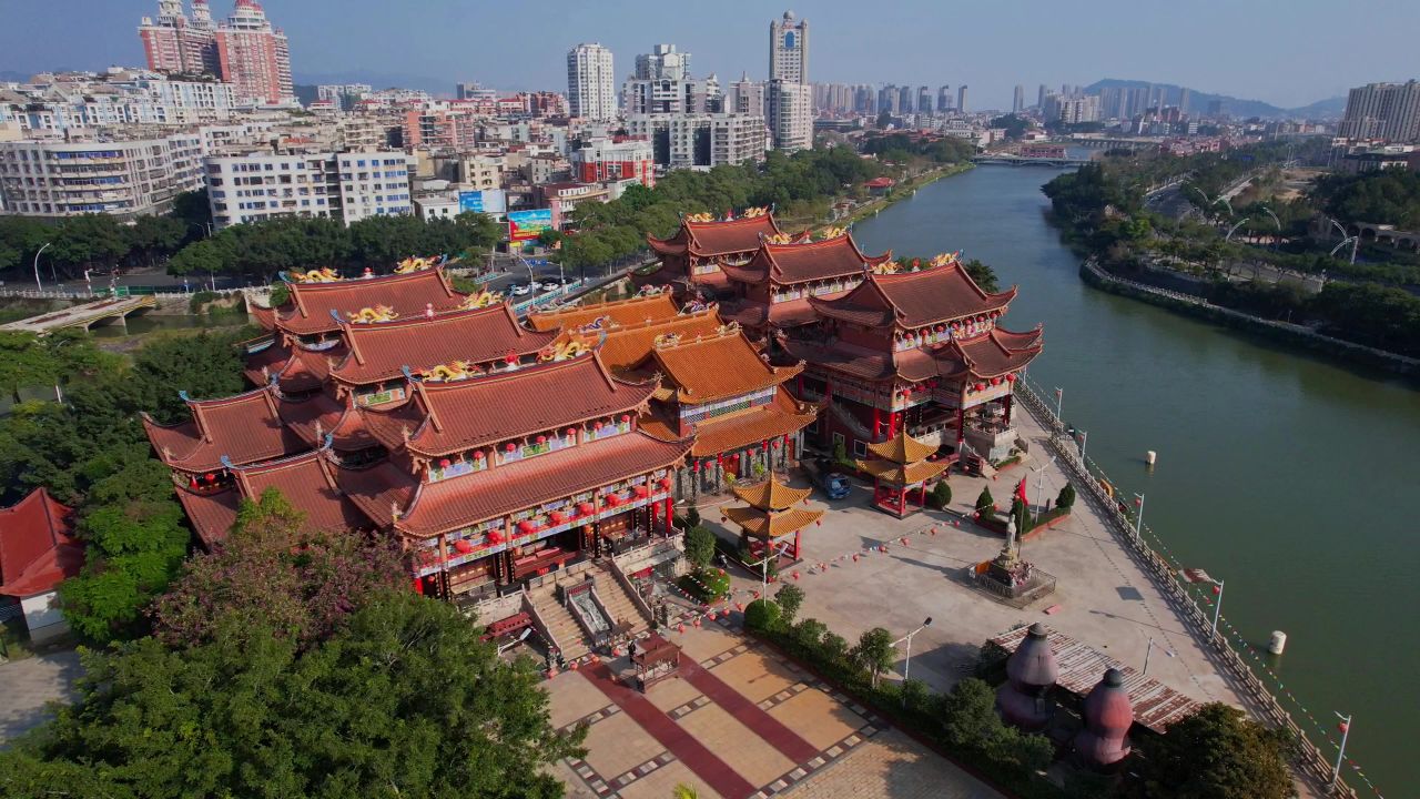 航拍福清茶亭西涧寺 8