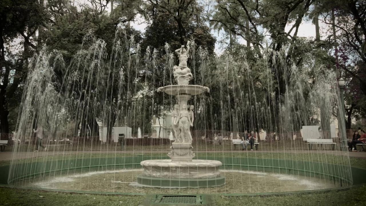 喷泉水艺术纪念碑