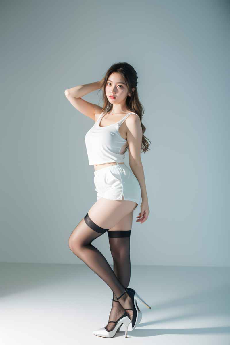 摄影图美女自信特写 17