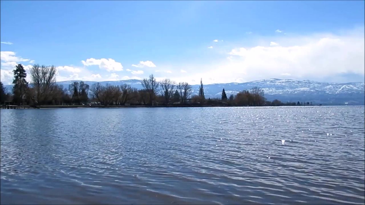 湖雪山景观自然