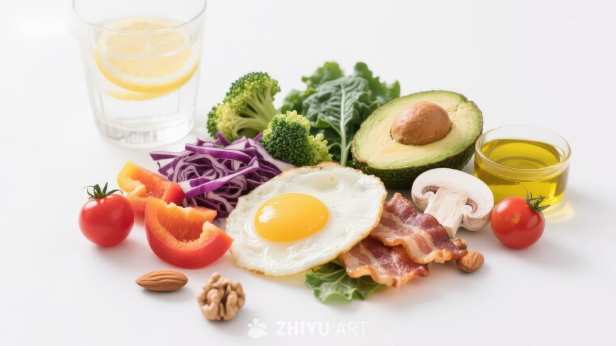 健康早餐食材组合
