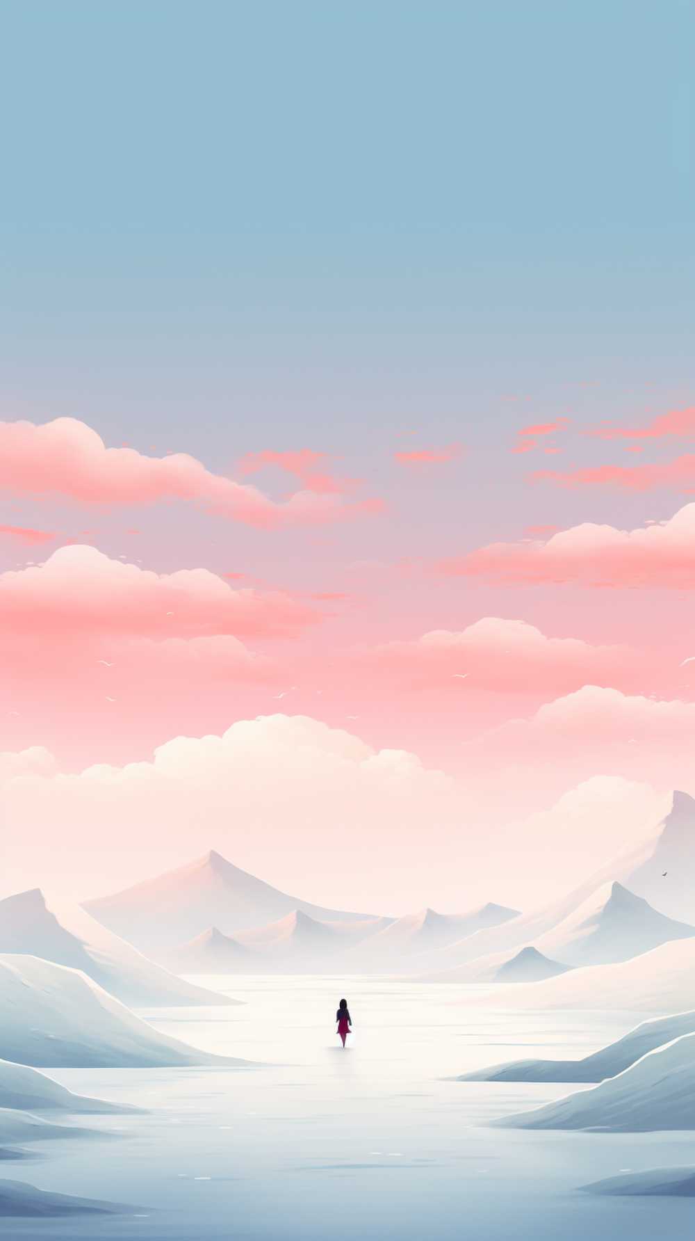 唯美浅白色背景图