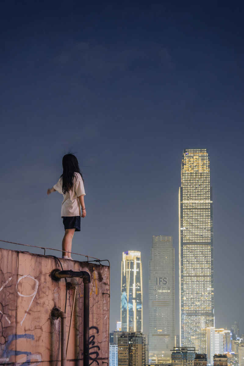 长沙地标合影