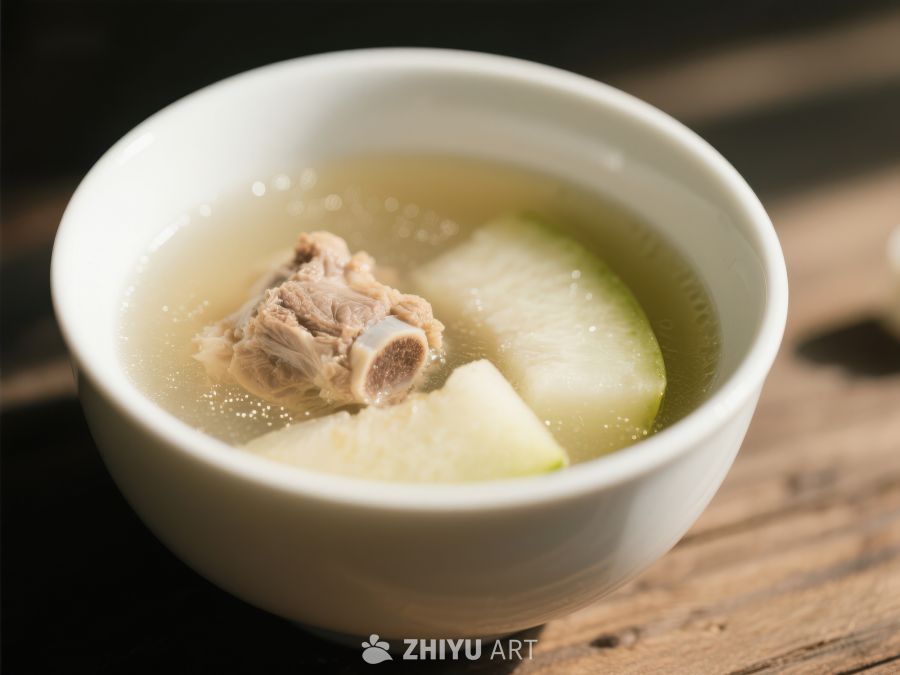 冬瓜排骨汤，清热解暑 110