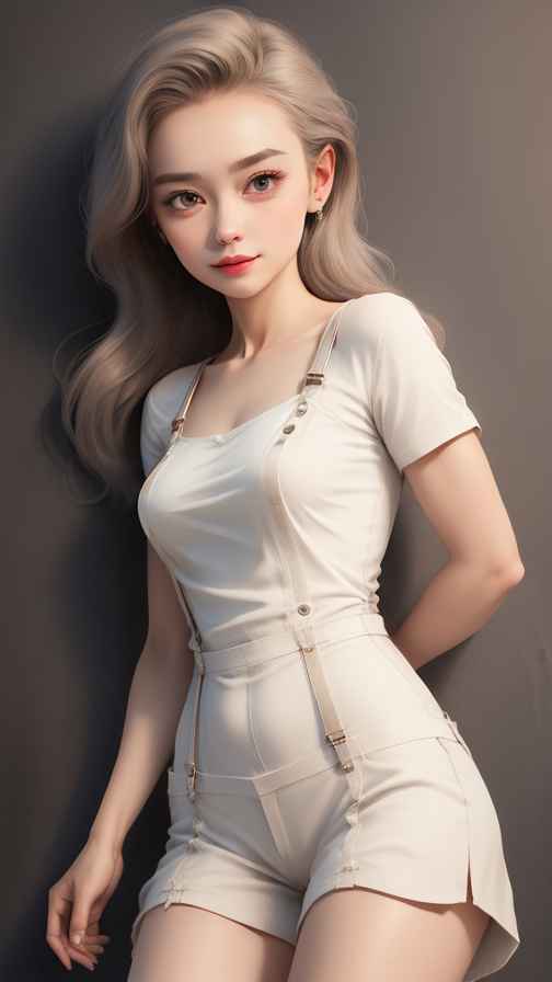 吊带高级美女