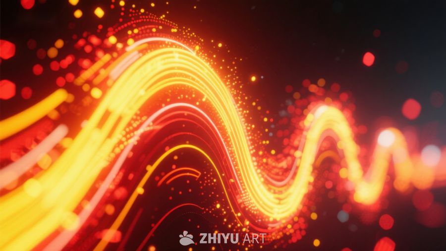 流光溢彩的动态曲线 236