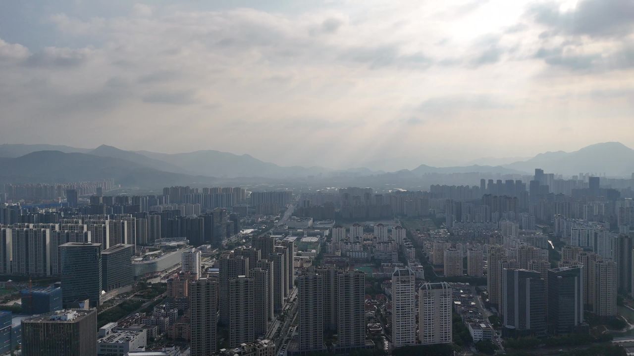 温州中央绿轴和天际线 37