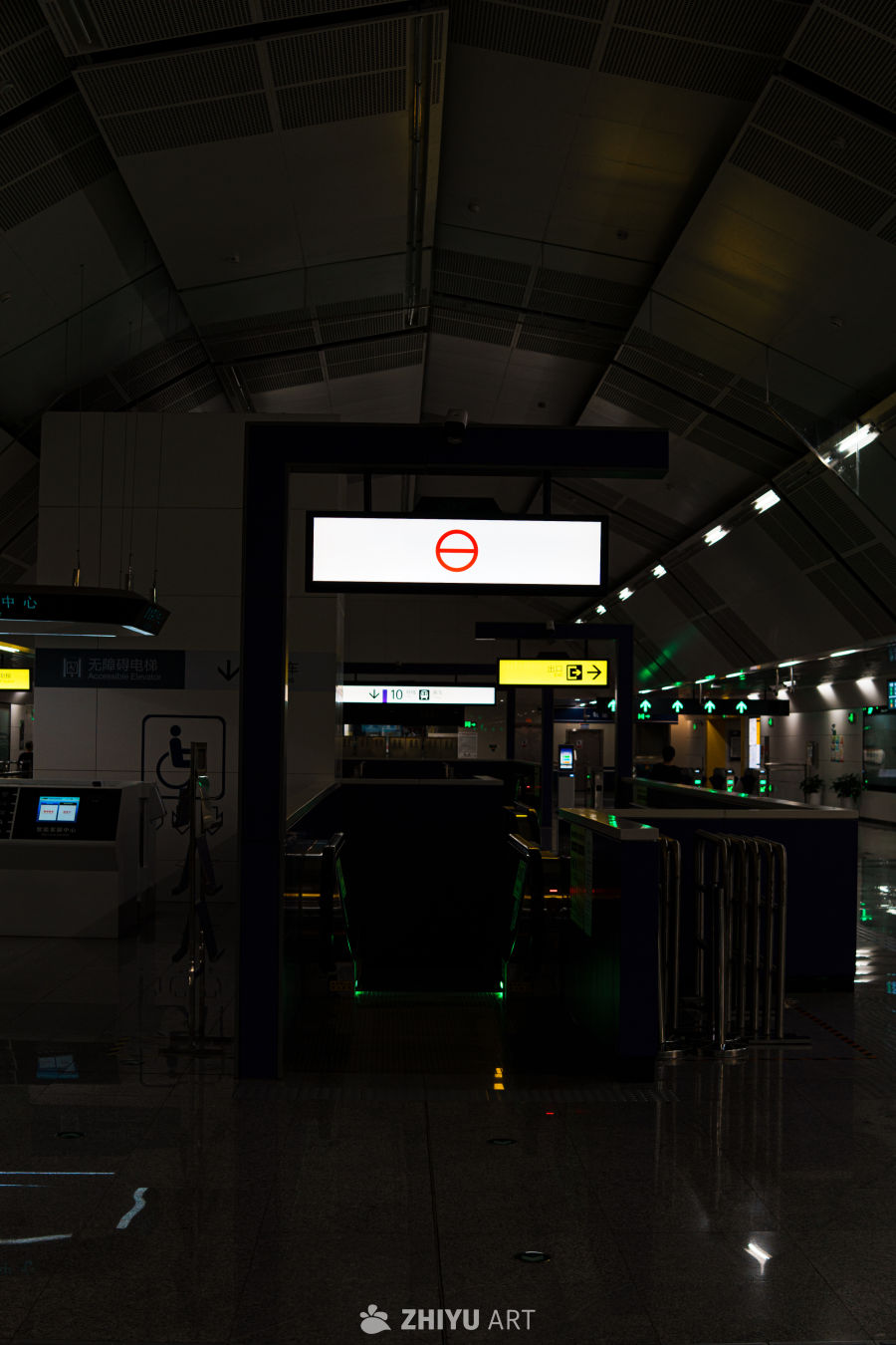 童年的地铁站台