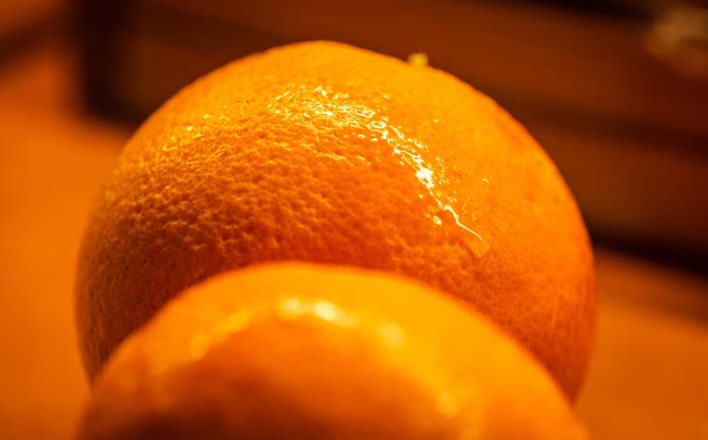 橙橙色水果维生素