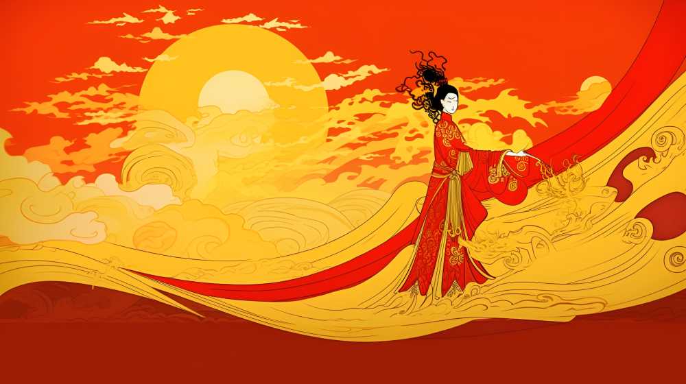 红色金色主题风格
