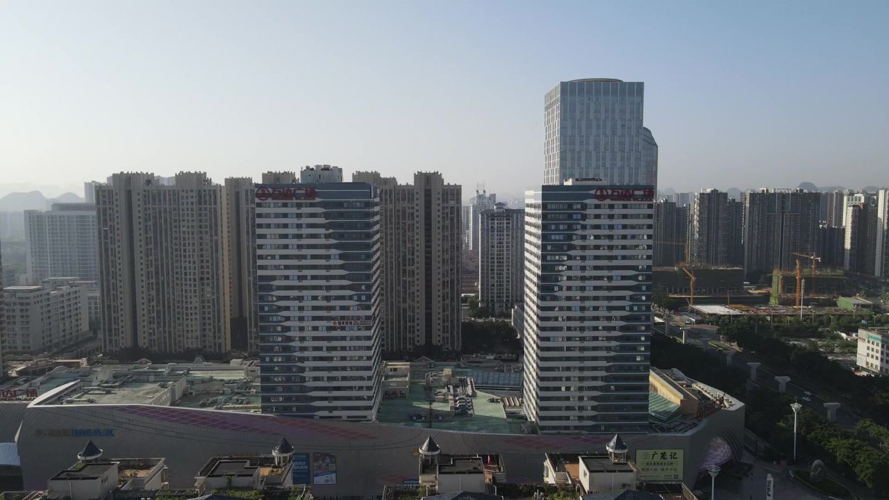 广西柳州万达航拍