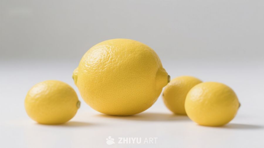 新鲜柠檬静物展示 775