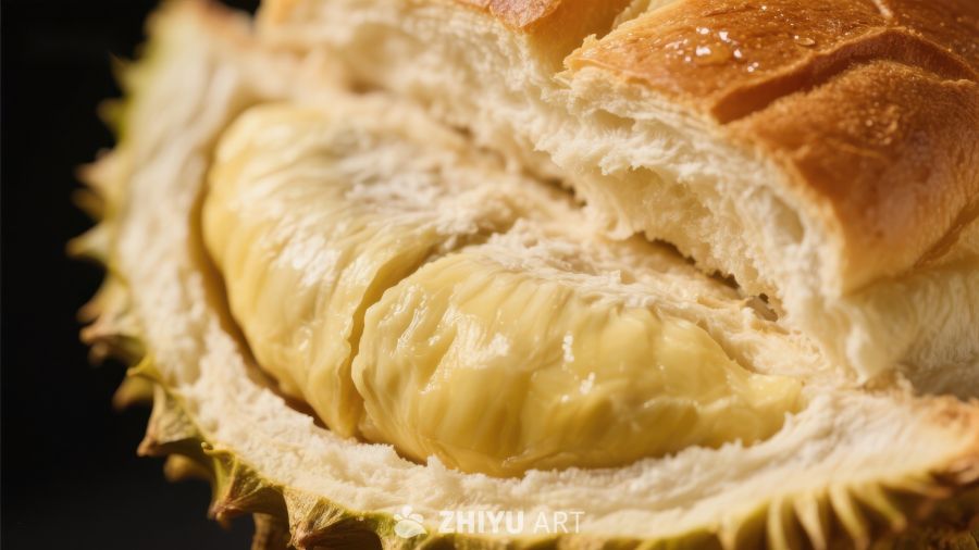 榴莲面包：独特风味的美食结合