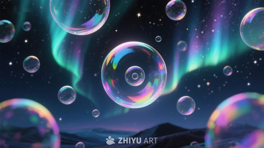 极光下的梦幻泡泡 175