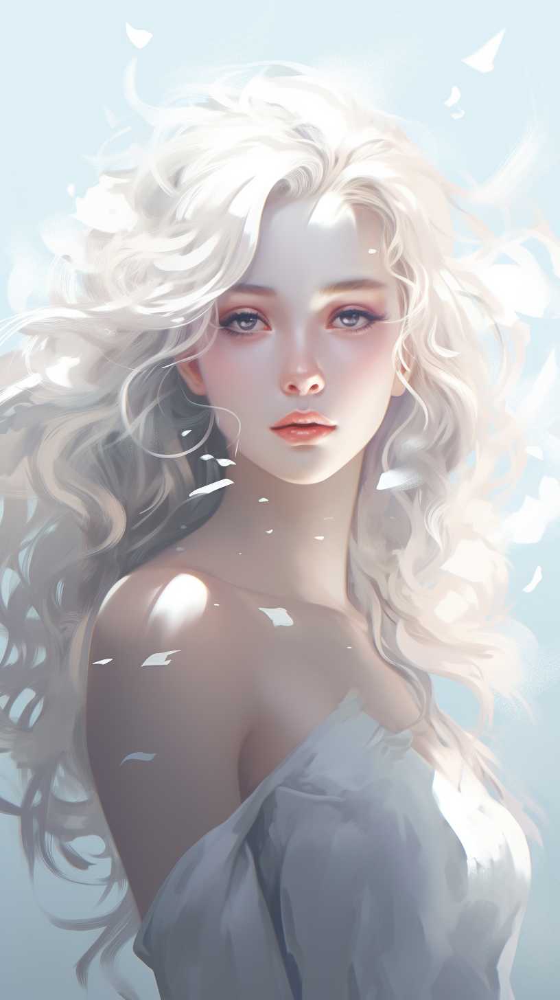 唯美艺术浅白色背景999