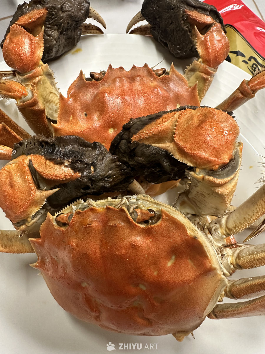 鲜美的大闸蟹