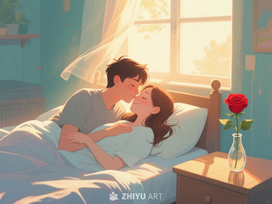 晨光中的甜蜜拥吻 10